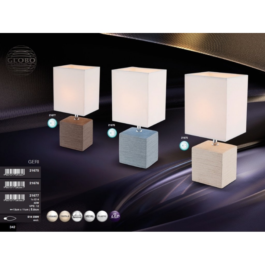 Globo - Stona lampa 1xE14/40W/230V