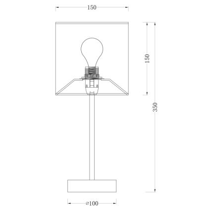 Globo - Stona lampa 1xE14/40W/230V