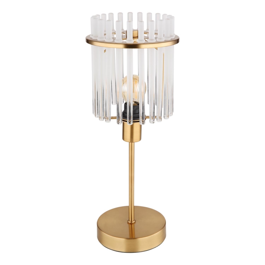 Globo - Stona lampa 1xE14/40W/230V pr. 15 cm zlatna