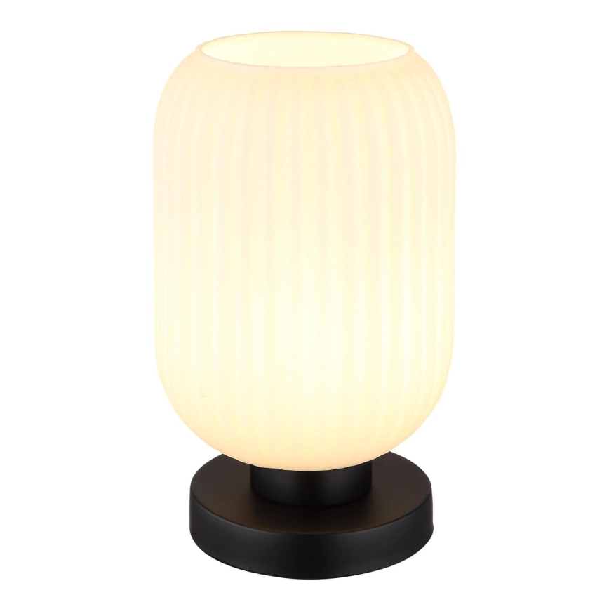 Globo - Stona lampa 1xE27/40W/230V bela