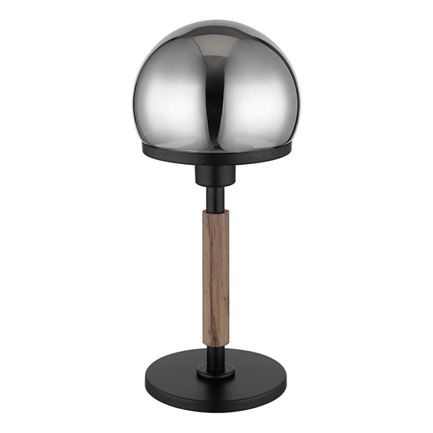 Globo - Stona lampa 1xE27/40W/230V crno/braon