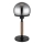 Globo - Stona lampa 1xE27/40W/230V crno/braon
