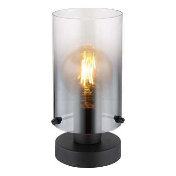 Globo - Stona lampa 1xE27/40W/230V pr. 12,5 cm crno