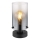 Globo - Stona lampa 1xE27/40W/230V pr. 12,5 cm crno