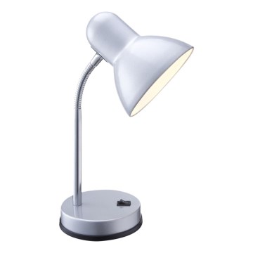 Globo - Stona lampa 1xE27/40W/230V srebrno