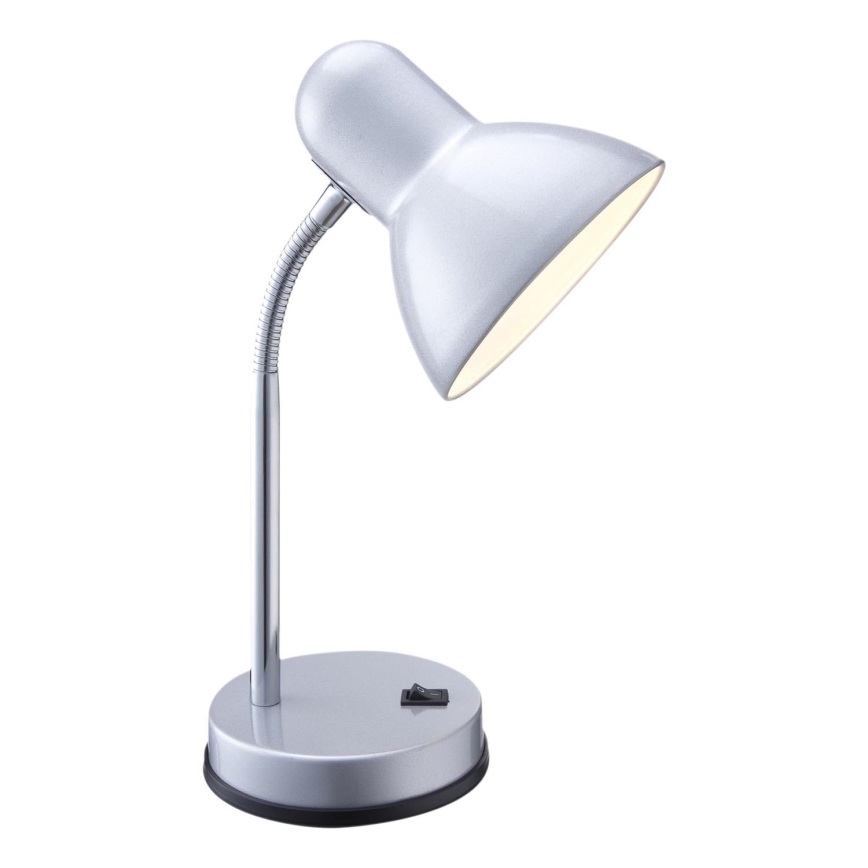 Globo - Stona lampa 1xE27/40W/230V srebrno
