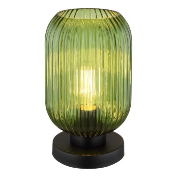 Globo - Stona lampa 1xE27/40W/230V zelena