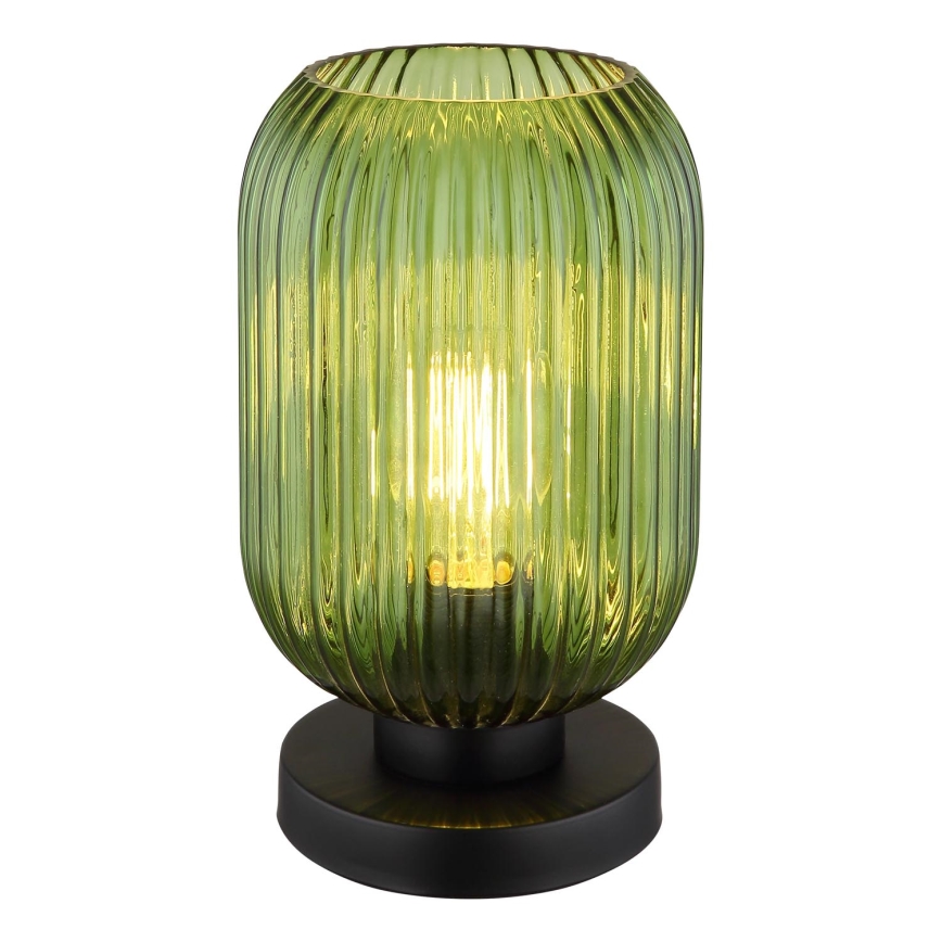 Globo - Stona lampa 1xE27/40W/230V zelena