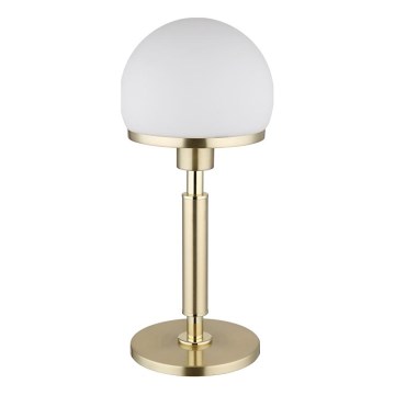 Globo - Stona lampa 1xE27/40W/230V zlatna