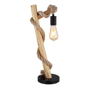 Globo - Stona lampa 1xE27/60W/230V bukva