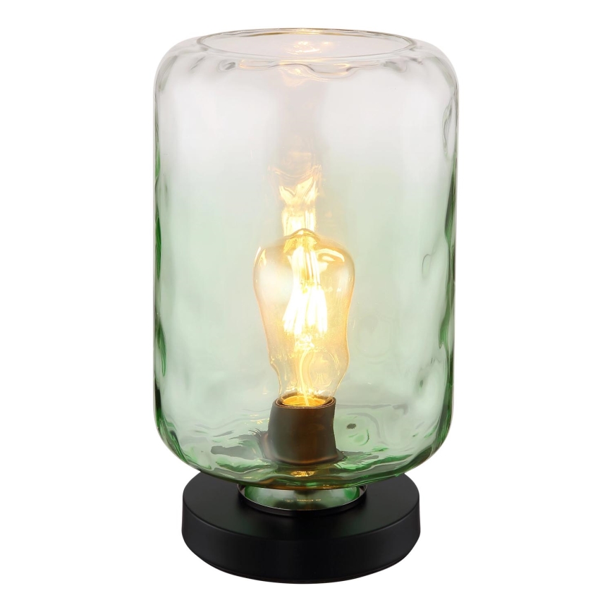 Globo - Stona lampa 1xE27/60W/230V zelena
