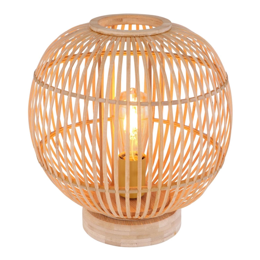 Globo - Stona lampa 1xE27/60W230V bambus