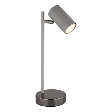 Globo - Stona lampa 1xGU10/5W/230V sivo/antracit
