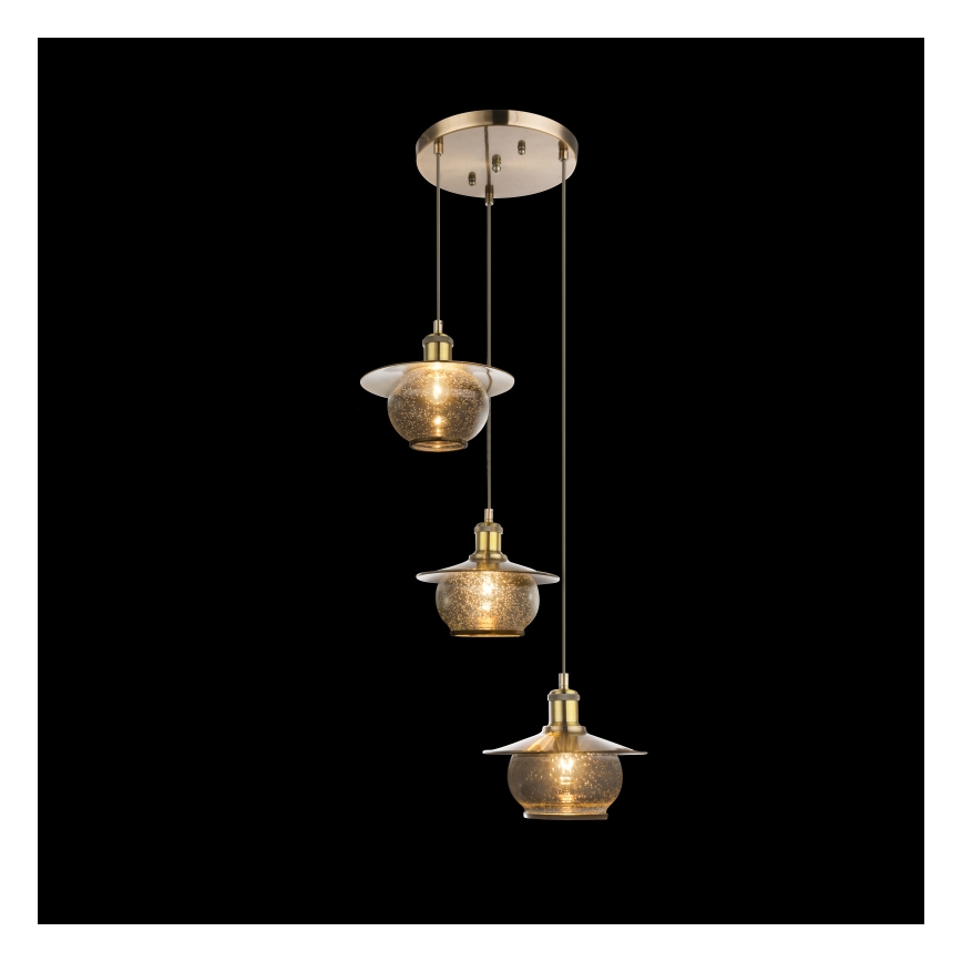 Globo - Viseća lampa 3xE27/60W/230V