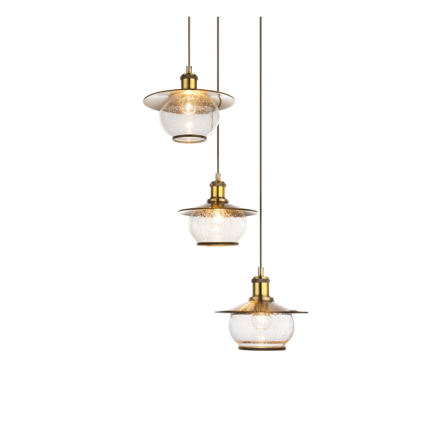 Globo - Viseća lampa 3xE27/60W/230V