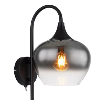 Globo - Zidna lampa 1xE27/40W/230V crno