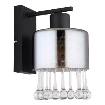 Globo - Zidna lampa 1xE27/60W/230V crno