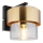 Globo - Zidna lampa 1xE27/60W/230V crno/mesing