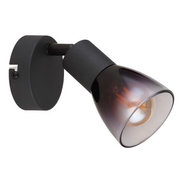 Globo - Zidna reflektorska lampa 1xE14/25W/230V crno