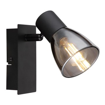 Globo - Zidna reflektorska lampa 1xE14/40W/230V crno