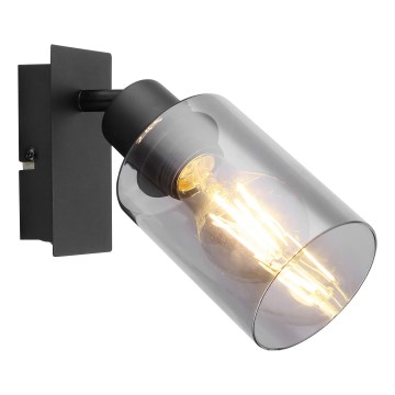 Globo - Zidna reflektorska lampa 1xE27/15W/230V crno