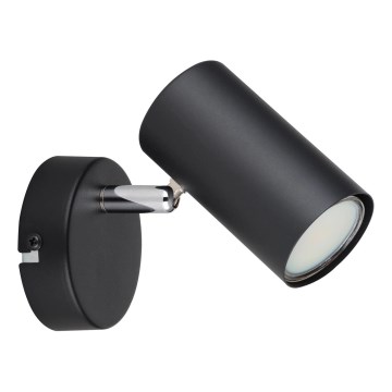 Globo - Zidna reflektorska lampa 1xGU10/25W/230V crno