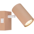 Globo - Zidna reflektorska lampa 1xGU10/25W/230V narandžasta