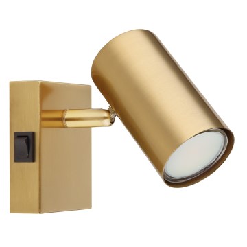 Globo - Zidna reflektorska lampa 1xGU10/25W/230V zlatna