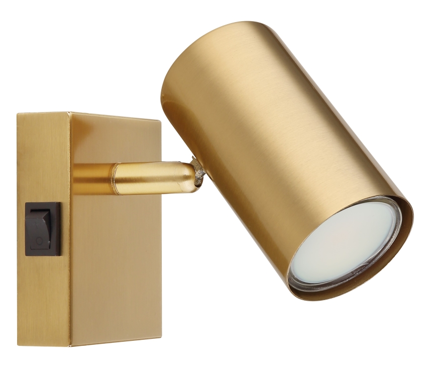 Globo - Zidna reflektorska lampa 1xGU10/25W/230V zlatna