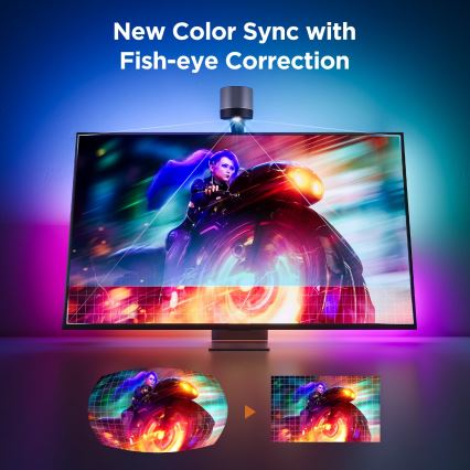 Govee - Backlight 3S Netflix TV 55-65" SMART LED sa pozadinskim osvetljenjem RGBICW Wi-Fi + Daljinski upravljač