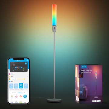 Govee - LED podna lampa sa prigušivanjem CYLINDER SMART RGBICWW 2200-6500K