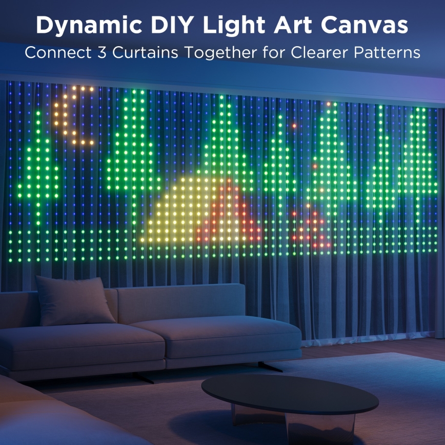 Govee - LED RGB Prigušivi spoljni dekorativni lanac LED/15W/230V IP65 Wi-Fi