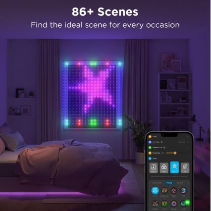 Govee - LED RGB Prigušivi spoljni dekorativni lanac LED/15W/230V IP65 Wi-Fi