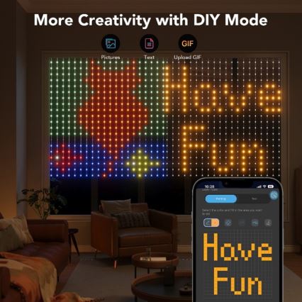 Govee - LED RGB Prigušivi spoljni dekorativni lanac LED/15W/230V IP65 Wi-Fi