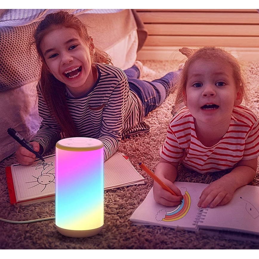 Govee - LED RGBIC Prigušiva stona lampa AURA 2 2200-6500K Wi-Fi Matter