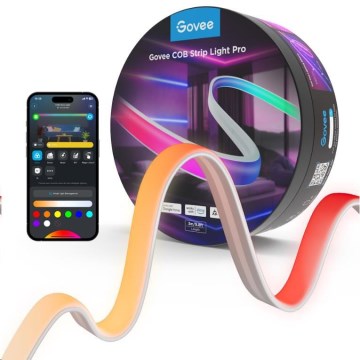 Govee - LED RGBICW prigušiva traka COB sa 3780 dioda 3m Wi-Fi Matter
