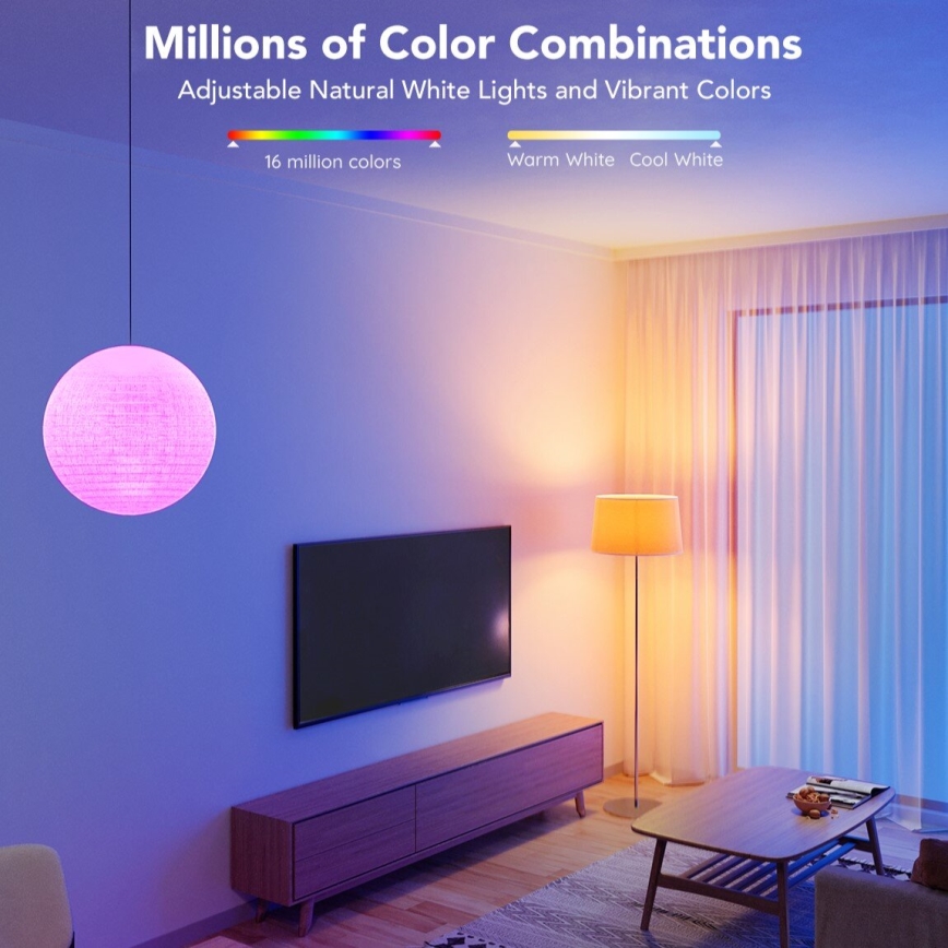 Govee - LED RGBWW Prigušiva sijalica Smart E27/9W/230V 2700-6500K Wi-Fi