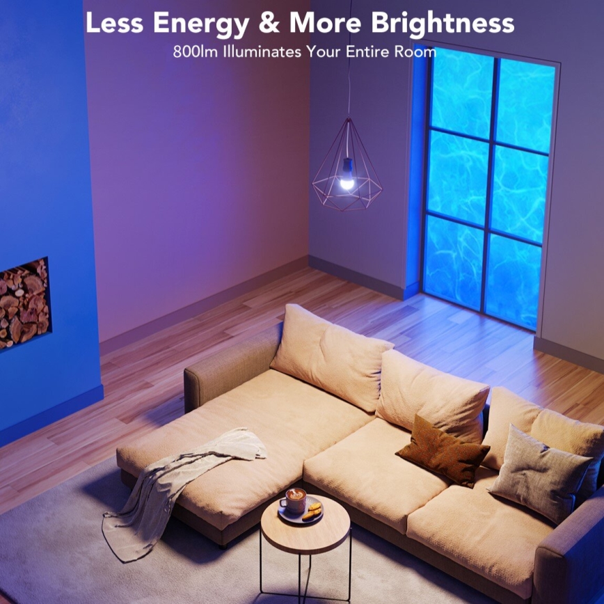 Govee - LED RGBWW Prigušiva sijalica Smart E27/9W/230V 2700-6500K Wi-Fi