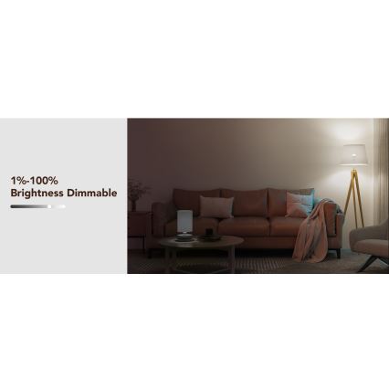 Govee - LED RGBWW Prigušiva sijalica Smart E27/9W/230V 2700-6500K Wi-Fi