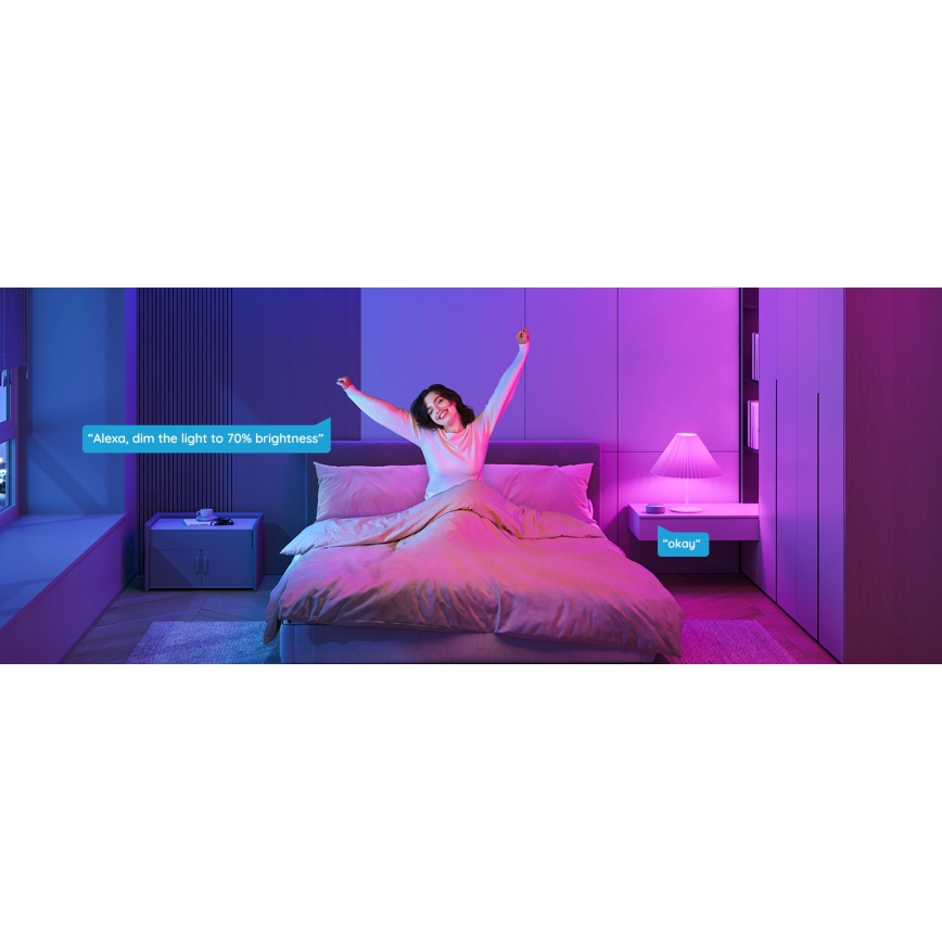 Govee - LED RGBWW Prigušiva sijalica Smart E27/9W/230V 2700-6500K Wi-Fi