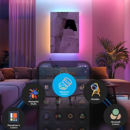 Govee - LED RGBWWIC Prig. produžna traka Strip Light 2 Pro 1m Wi-Fi Matter