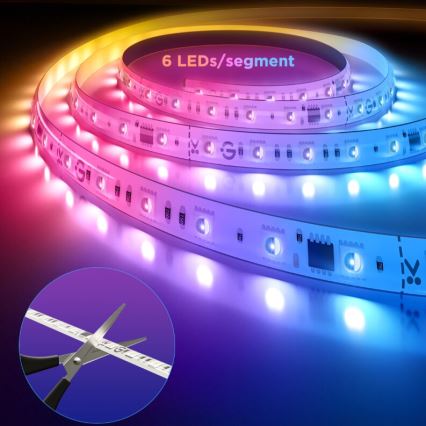 Govee - LED RGBWWIC Prigušiva traka Strip Light 2 Pro 5m Wi-Fi Matter