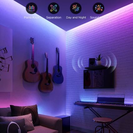 Govee - LED RGBWWIC Prigušiva traka Strip Light 2 Pro 5m Wi-Fi Matter