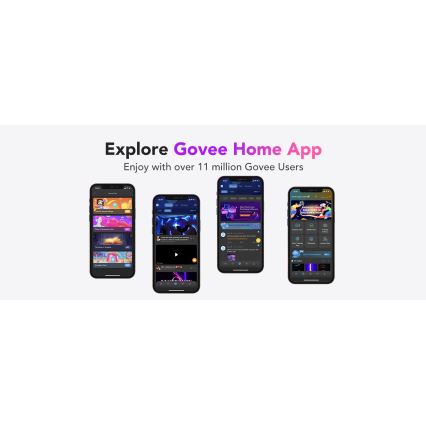 Govee - M1 PRO PREMIUM Smart RGBICW+ LED TRAKA 2m Wi-Fi Matter