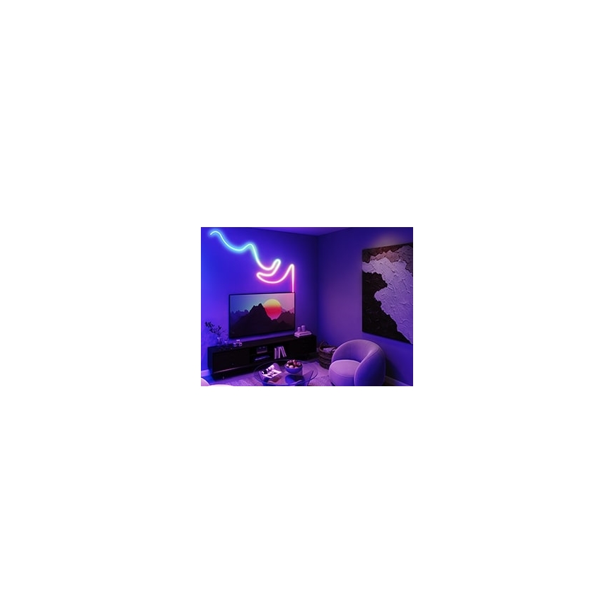 Govee - Neon 2 MATTER fleksibilna LED TRAKA 5m RGBIC Wi-Fi IP67