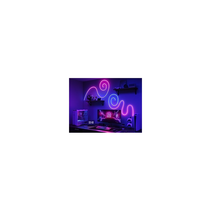 Govee - Neon 2 MATTER fleksibilna LED TRAKA 5m RGBIC Wi-Fi IP67