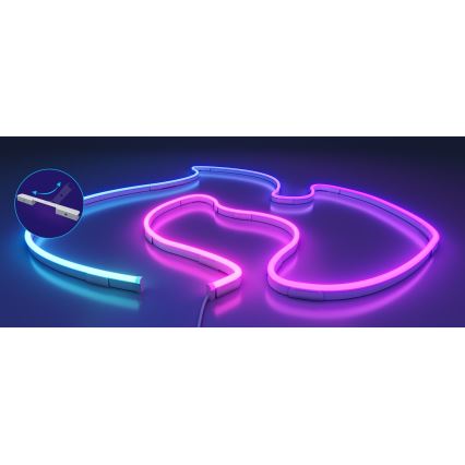 Govee - Neon 2 MATTER fleksibilna LED TRAKA 5m RGBIC Wi-Fi IP67