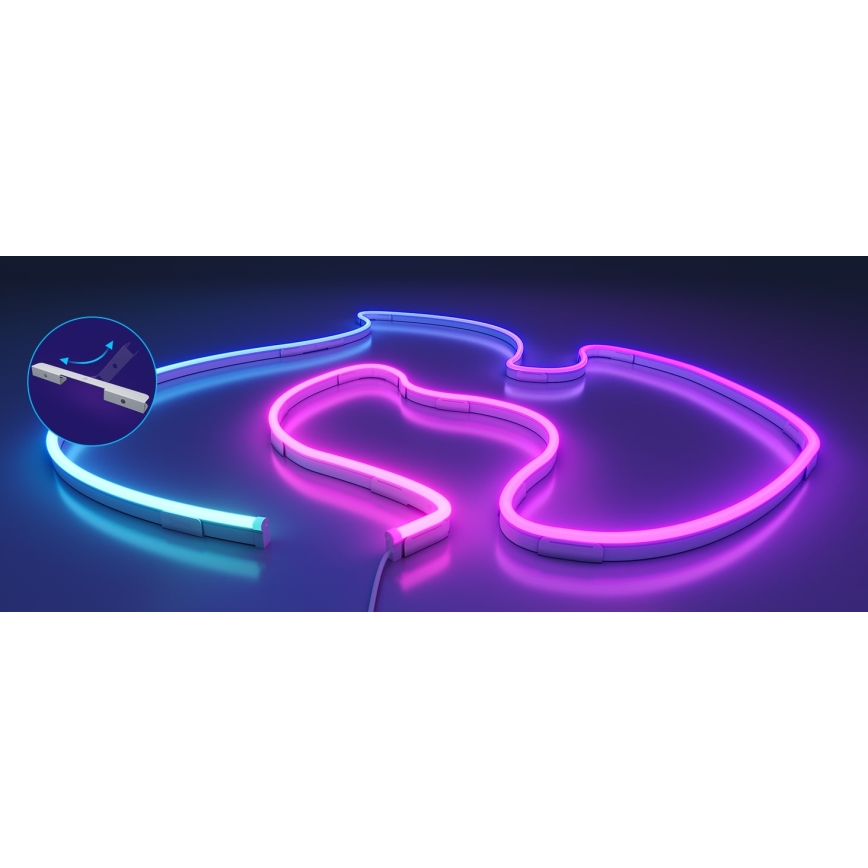 Govee - Neon 2 MATTER fleksibilna LED TRAKA 5m RGBIC Wi-Fi IP67