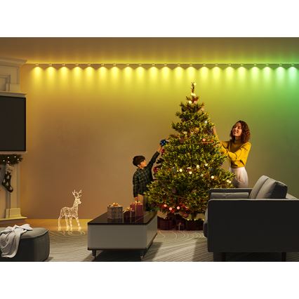 Govee - RGBIC LED Lančana ugradna svetla 3m Wi-Fi