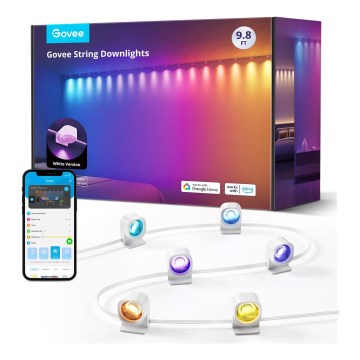 Govee - RGBIC LED traka sa spotovima 3m Wi-Fi